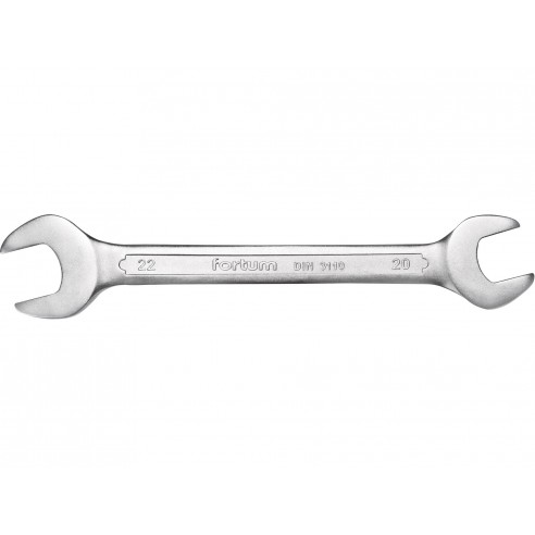 Клуч вилушкаст, 20x22mm, L 236mm, FORTUM